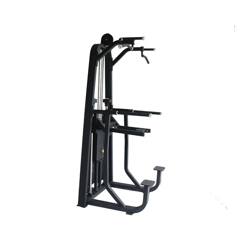 Macchina per la forza commerciale professionale, bodybuilding, allenamento con caricamento a spillo, attrezzatura sportiva per il fitness a casa al coperto, mento assist DIP, attrezzatura per il fitness da palestra commerciale